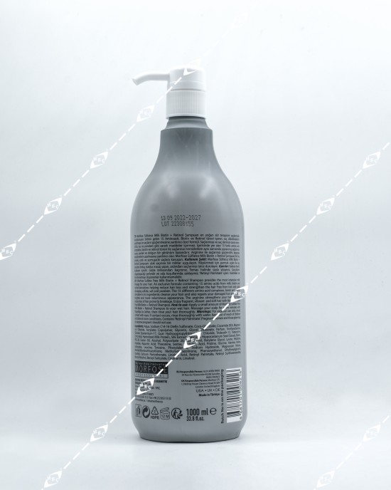 MORFOSE SÜLFATSIZ MİLK BİOTİN + RETİNOL ŞAMPUAN 1000 ml