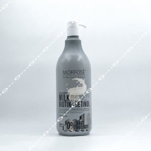 MORFOSE SÜLFATSIZ MİLK BİOTİN + RETİNOL ŞAMPUAN 1000 ml MORFOSE SÜLFATSIZ MİLK BİOTİN + RETİNOL ŞAMPUAN 1000 ml