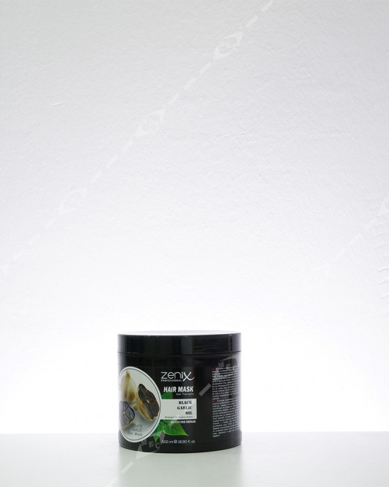 ZENİX PROFESSIONAL BLACK GARLIC SARIMSAKLI SAÇ BAKIM MASKESİ 500 ml ZENİX PROFESSIONAL BLACK GARLIC SARIMSAKLI SAÇ BAKIM MASKESİ 500 ml
