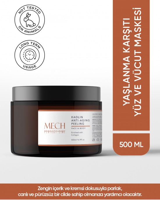 MECH PERFECT LINE YAŞLANMA KARŞITI YÜZ & VÜCUT MASKESİ 500 ml MECH PERFECT LINE YAŞLANMA KARŞITI YÜZ & VÜCUT MASKESİ 500 ml