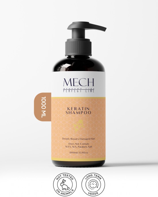 MECH PERFECT LINE KERATİNLİ ONARICI ŞAMPUAN 1000 ml MECH PERFECT LINE KERATİNLİ ONARICI ŞAMPUAN 1000 ml