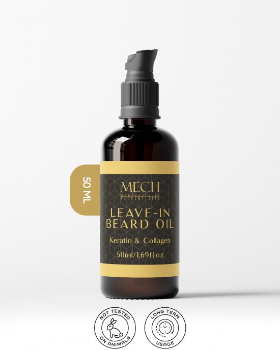 MECH PERFECT LINE KERATİN VE COLLAGEN SAKAL BAKIM YAĞI 50 ml MECH PERFECT LINE KERATİN VE COLLAGEN SAKAL BAKIM YAĞI 50 ml