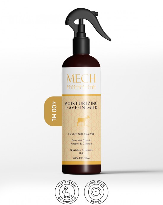 MECH PERFECT LINE KEÇİ SÜTLÜ NEMLENDİRİCİ DURULANMAYAN SAÇ BAKIM SÜTÜ 400 ml