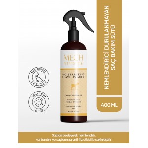 MECH PERFECT LINE KEÇİ SÜTLÜ NEMLENDİRİCİ DURULANMAYAN SAÇ BAKIM SÜTÜ 400 ml MECH PERFECT LINE KEÇİ SÜTLÜ NEMLENDİRİCİ DURULANMAYAN SAÇ BAKIM SÜTÜ 400 ml