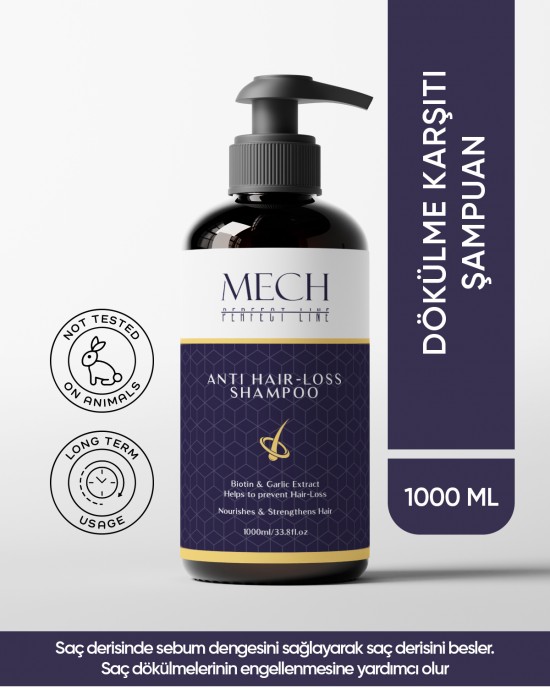 MECH PERFECT LINE DÖKÜLME KARŞITI ŞAMPUAN 100 ml MECH PERFECT LINE DÖKÜLME KARŞITI ŞAMPUAN 100 ml