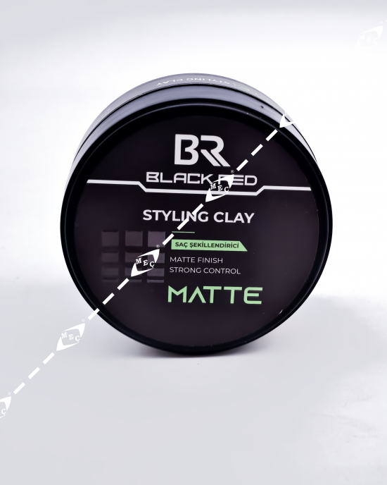 BLACK & RED MATTE STYLİNG CLAY WAX 120 ml BLACK & RED MATTE STYLİNG CLAY WAX 120 ml