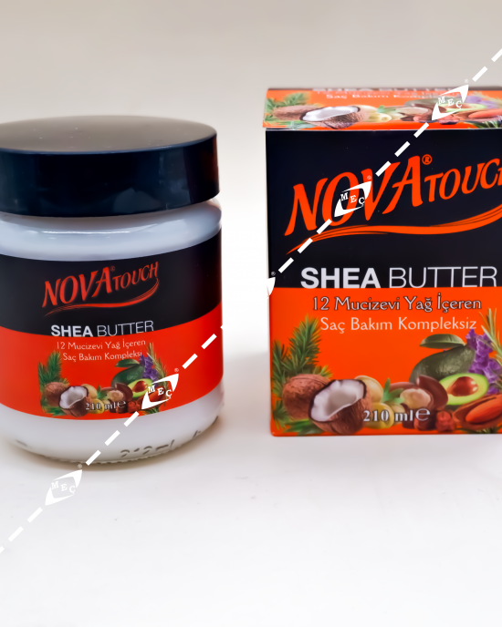 NOVA TOUCH SHEA BUTTER 12 MUCİZEVİ YAĞ İÇEREN SAÇ BAKIM KOMPLEKSİ 210 ml NOVA TOUCH SHEA BUTTER 12 MUCİZEVİ YAĞ İÇEREN SAÇ BAKIM KOMPLEKSİ 210 ml