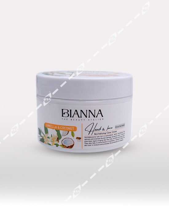 BİANNA VANİLYA&HİNDİSTAN CEVİZİ EL VE YÜZ KREMİ 