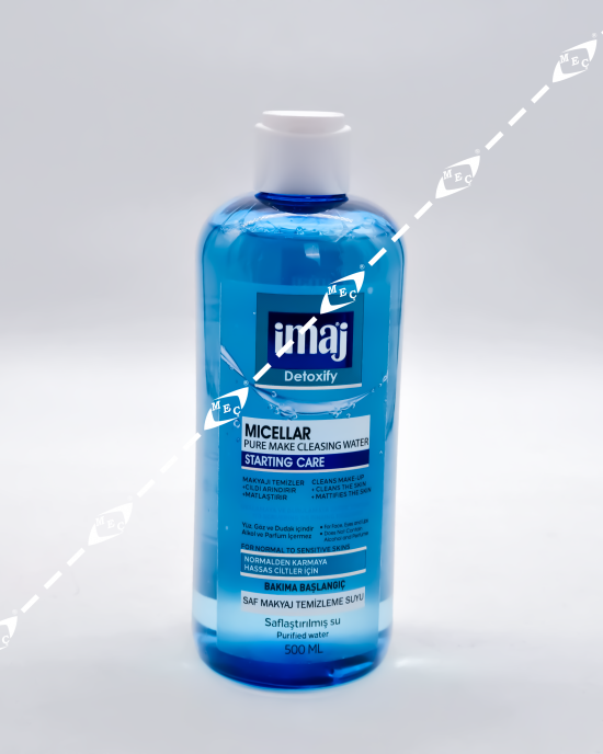 İMAJ SAF MAKYAJ TEMİZLEME SUYU 500 ml İMAJ SAF MAKYAJ TEMİZLEME SUYU 500 ml